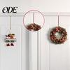 Wreath Hanger Front Door Christmas Hook Strong Load-bearing Halloween Decoration Rustproof Ultra-Thin Design Easy Installation Holder Hanging
