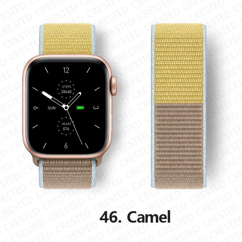 Pasek Nylonowy z Pętelką Do Pasków Apple Watch 44mm 40mm 49mm 41mm 45mm 46mm paski Bransoleta iWatch Seria 7 6 5 se 8 9 ultra 2 3 10 11