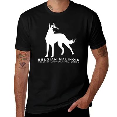 Belgian Malinois Schutzhund NickerStickers On Redbubble TShirt Long Lasting Casual TShirt