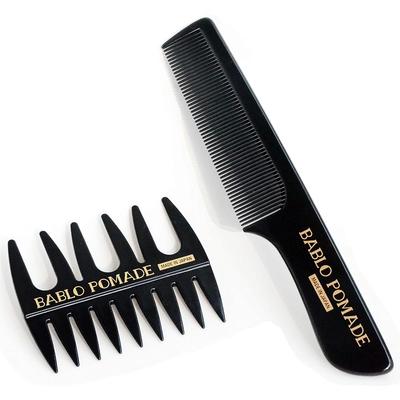 BABLO POMADE Original Comb Set 2pcs for Men Styling Barber Hair Comb