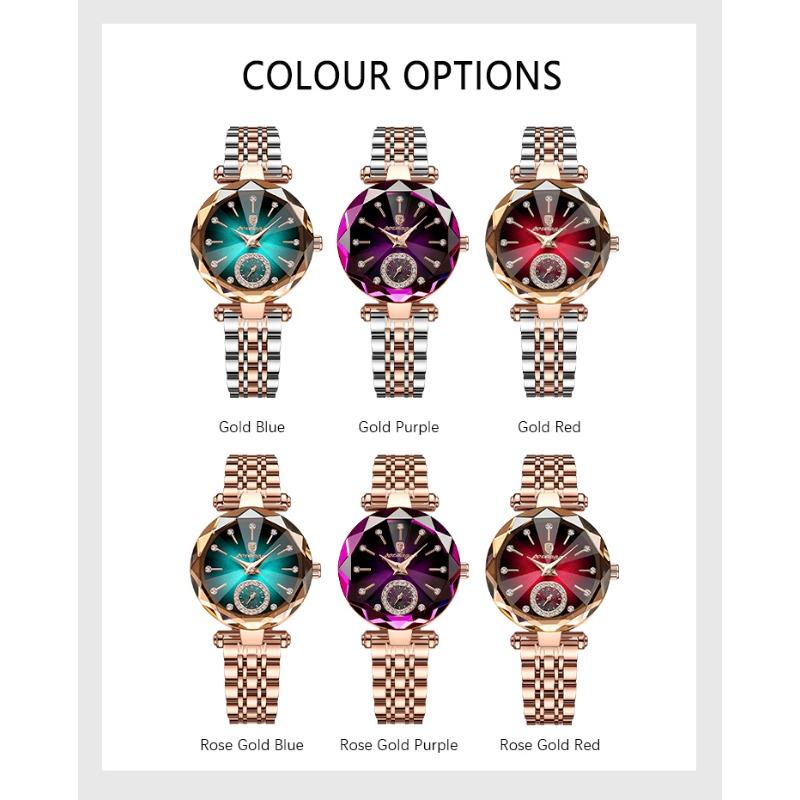 POEDAGAR Elegant Luxury Women's Quartz Watches Waterproof Stainless Steel Watch Casual Fashion Ladies Wristwatch