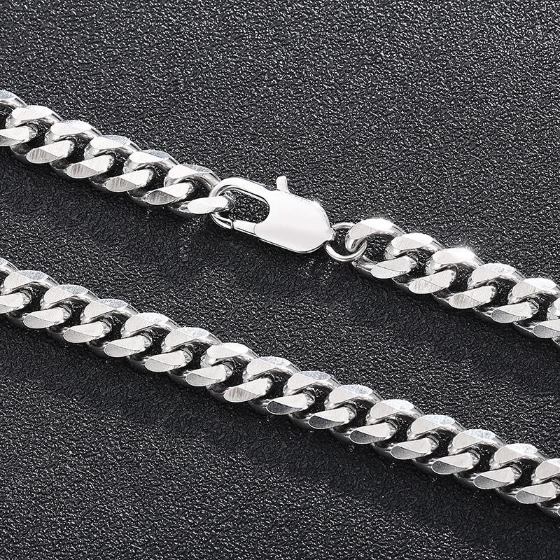Cuban chain necklace hiphop men's and women's trend ins hip-hop exaggerated high street thick style