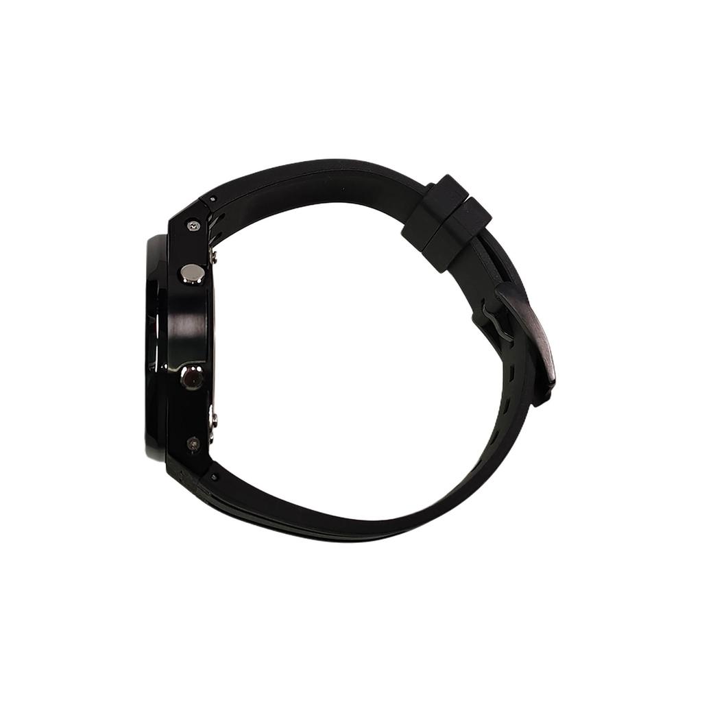 Casio Men Liquid Crystal,Analog Dual Display Series Black Watch GA-2100-1A1(Watch3--)