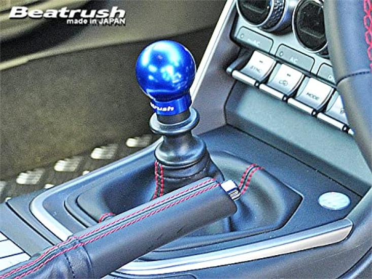 Beatrush Aluminum Shift Knob for Toyota GR86 ZN8 and Subaru BRZ ZD8 Manual Transmissions X Type-Q45BR (Deep Blue) (M12 1.25) [A9ZD8MAB-QBR]