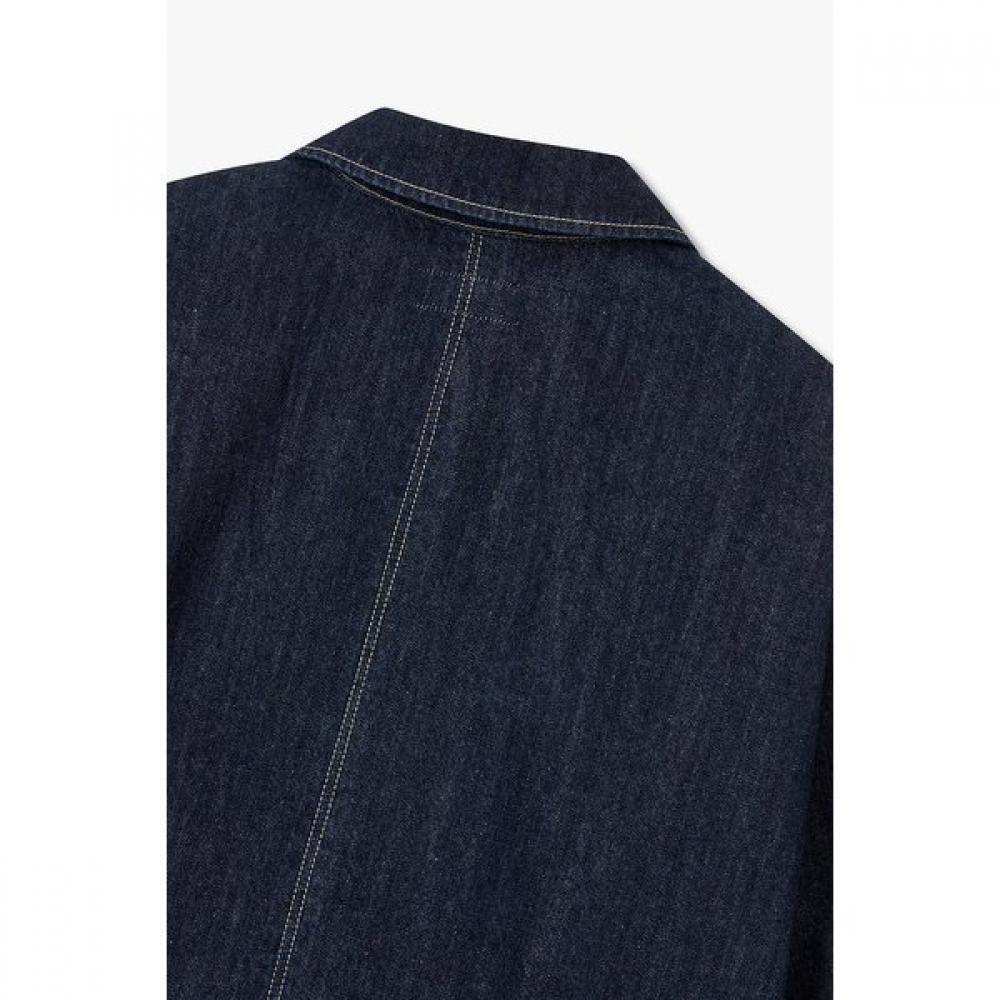 STUDIO TOMBOY Collar Neck Denim Tunic Dress 9106141101 