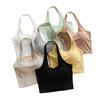 Spring/Summer Women's Halter Neck Camisole with Built-in Bra: Backless, Slimming, Yoga Vest; Versatile Base Layer or Outerwear