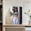 Urban Fitness D Metal Wall Art Weatherproof Indoor Outdoor Decor for Home Office