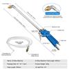 Engine Water Gun Pneumatic Cleaning Tool Car Washer Cleaning 40cm High Pressure Gun Pneumatic Vehicles Engine Oil Cleaner Tools