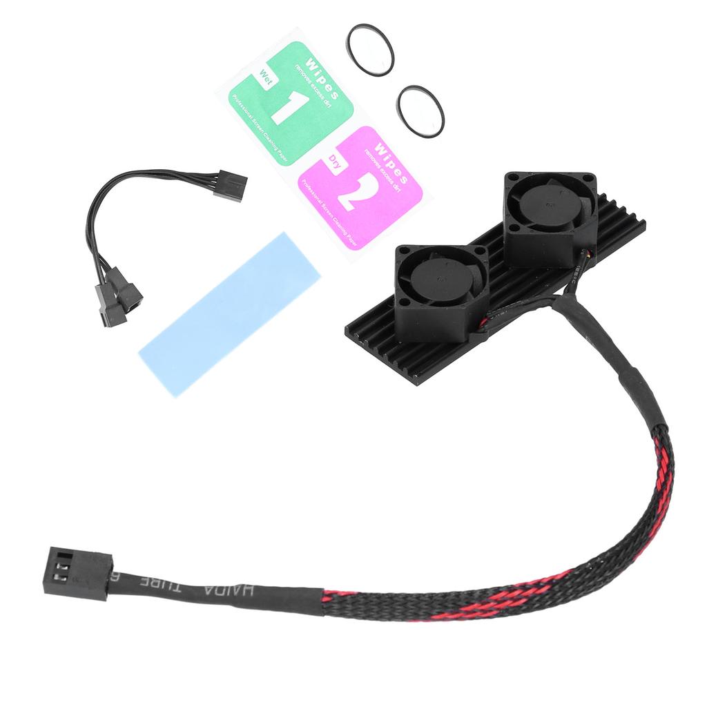 Heat Sink with Cooling Fan SolidState Radiators for Desktop Computers Ngff Nvme SATA3
