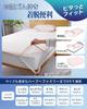 Maru Living Waterproof for Nursing Care Nano Platinum Antibacterial x Waterproof Mattress Cover for Nursing Bedwetting Sheet for Double and Dust Easy