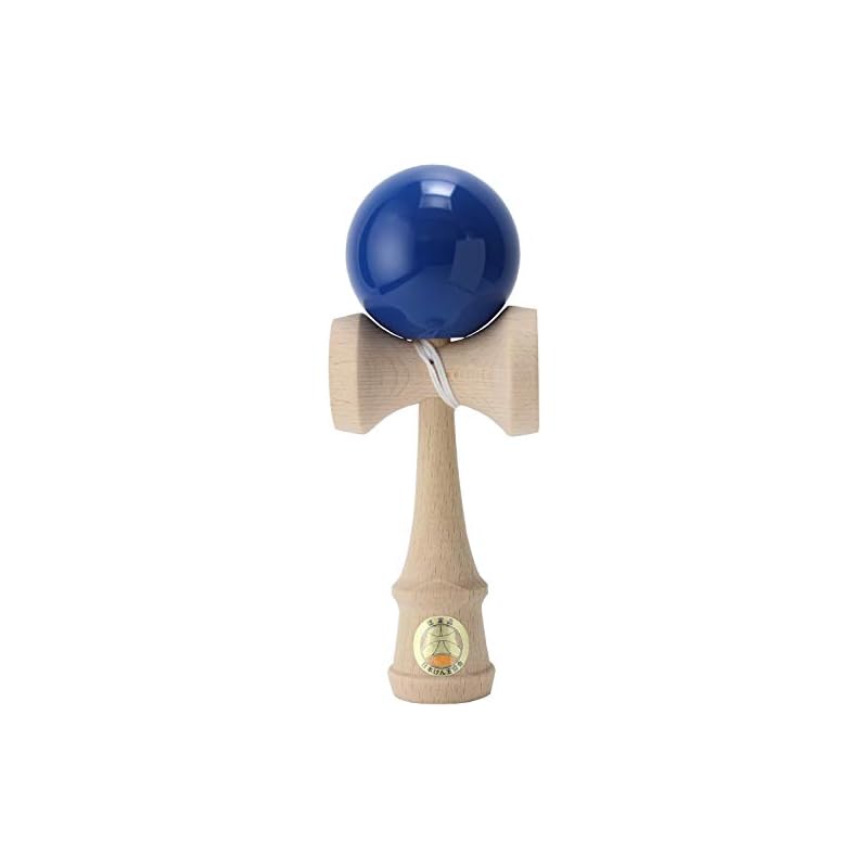 Japan Kendama Association Certified New Competition Kendama (Ozora) Single Color Blue Made In Japan (OZORA KENDAMA)
