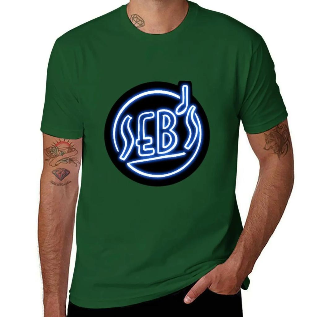 Seb_s (from La La land) - black T-Shirt for a boy tees clothes for men