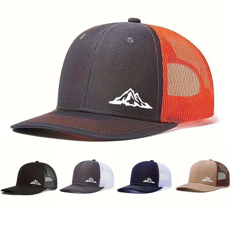 Dashan Printing Baseball Hat Outdoor Mesh Sunshade Breathable Mesh Hat Truck Driver's Hat