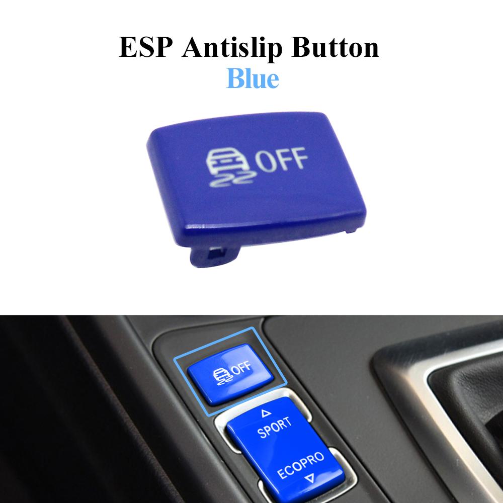 Interior Console Sport ECO Pro Switch Button ESP AntiSlip Radar Sensor For BMW F20 F21 F22 F23 F30 F31 F34 F35 F32 F36 Black