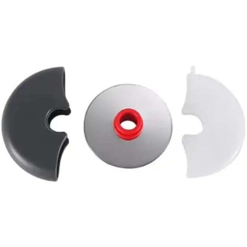 A New Type of Pizza Cutter with A Protective Hand Cover, Detachable Drum Protective Hand Cutter,Stainless Steel Kitchen Tools