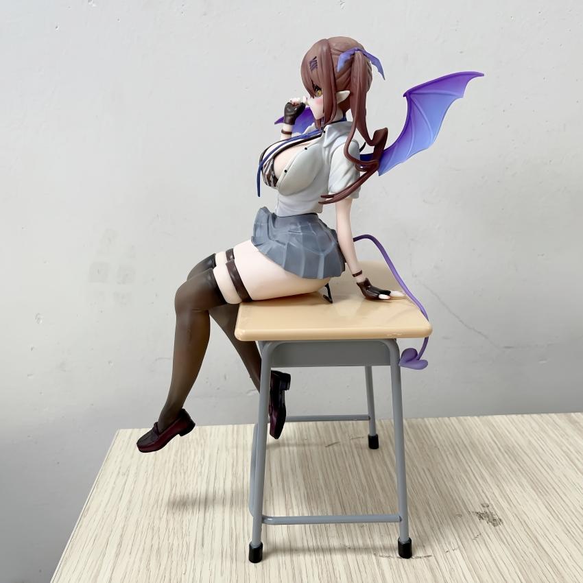 23CM Native Pink Cart Mataro Devilish Girl Rumiru Bunny Girl Ver Figure PVC Action Anime Model Toys Collection Dolls Gifts