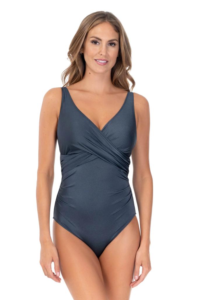 One-piece Swimsuit with Padded Cup Rosme (84128)