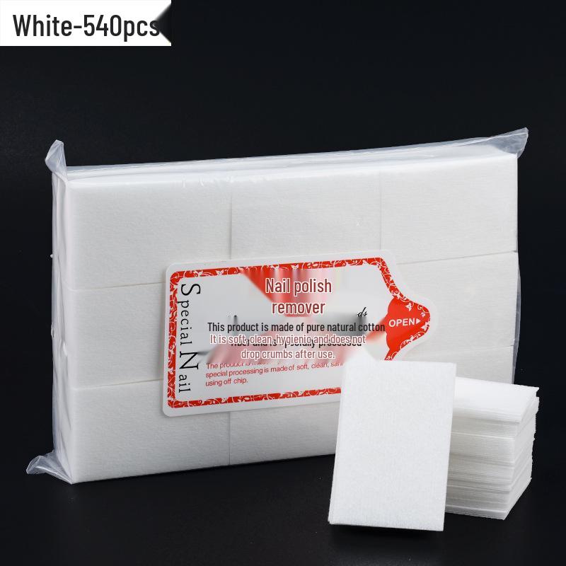 Non-Shedding Nail Art Cotton Pads for Salons