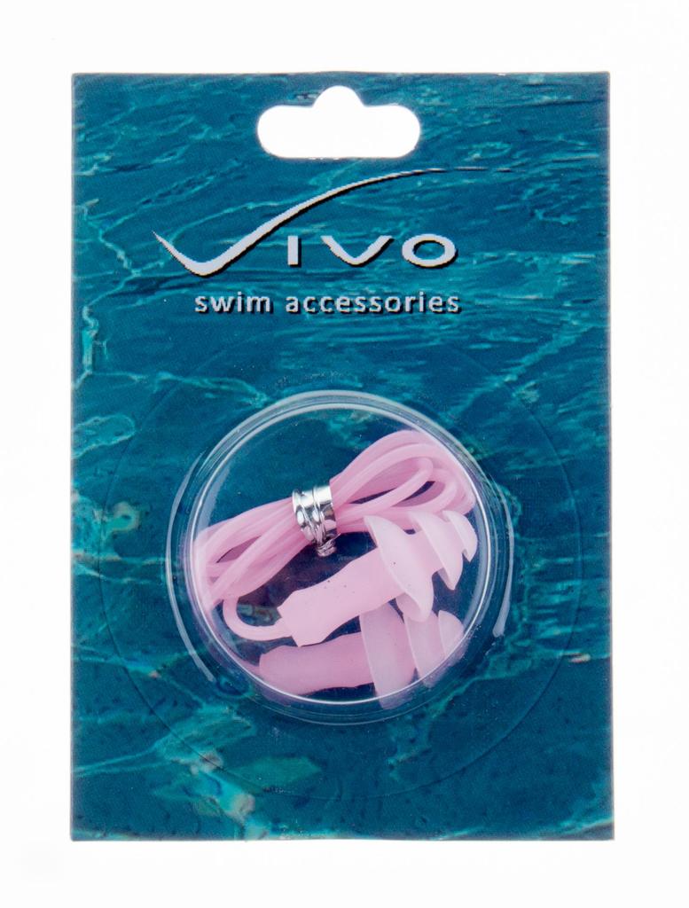 Earplugs For Swimming Pool, Pink Vivo