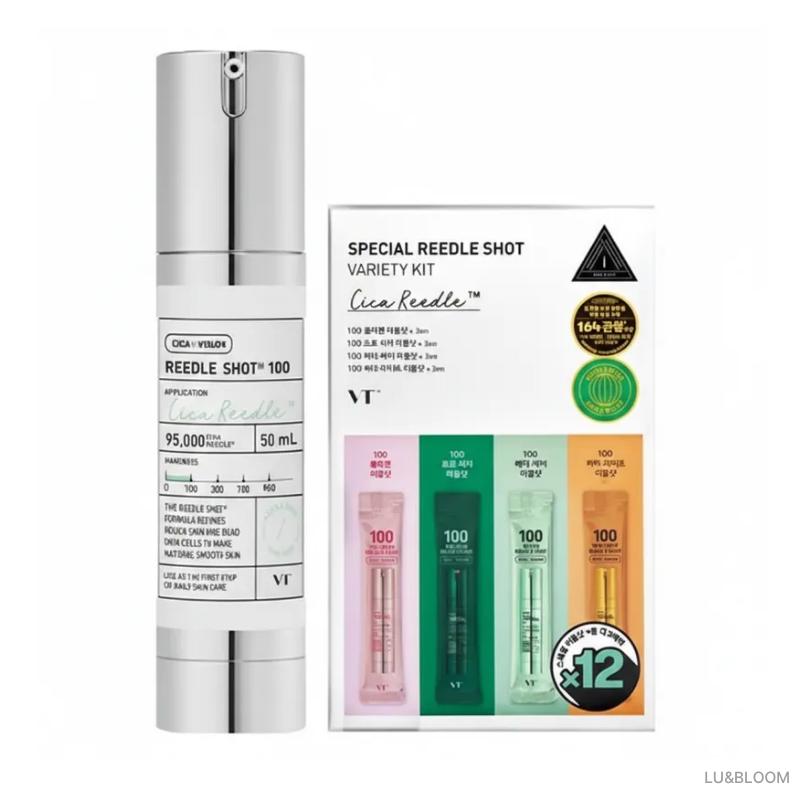 VT COSMETICS Reedle Shot 100 50 мл + Специальный набор сортов (12шт) (+Бесплатный подарок)