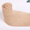 Natural Handmade Jute Burlap Ribbon for DIY Christmas and Wedding Decorations