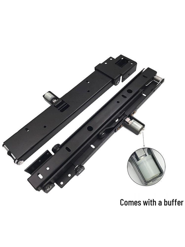 Wall-Mounted Hidden Folding Stool with Hardware Buffer for Shoe Cabinet