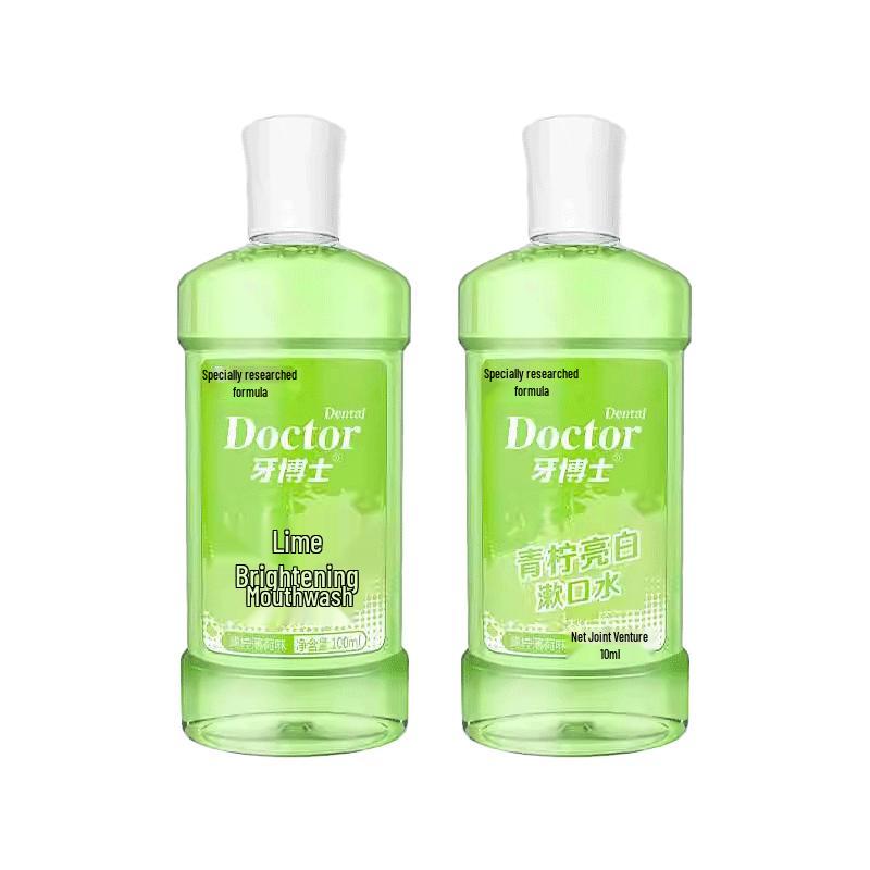 Доктор. Освежающий ополаскиватель для полости рта Tooth Lime