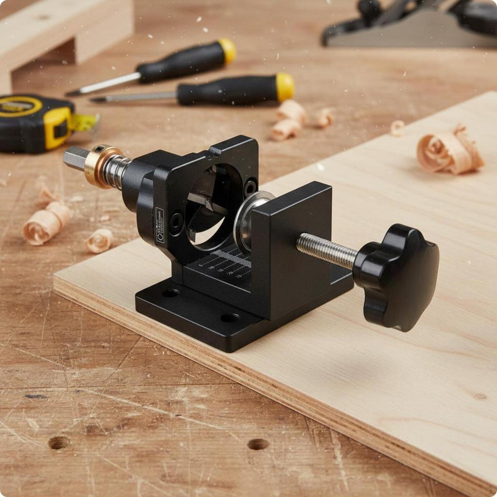 35 Mm Hinge Hole Jig Accurate Positioning 35mm Boring Clamp Alignment Cabinet Door