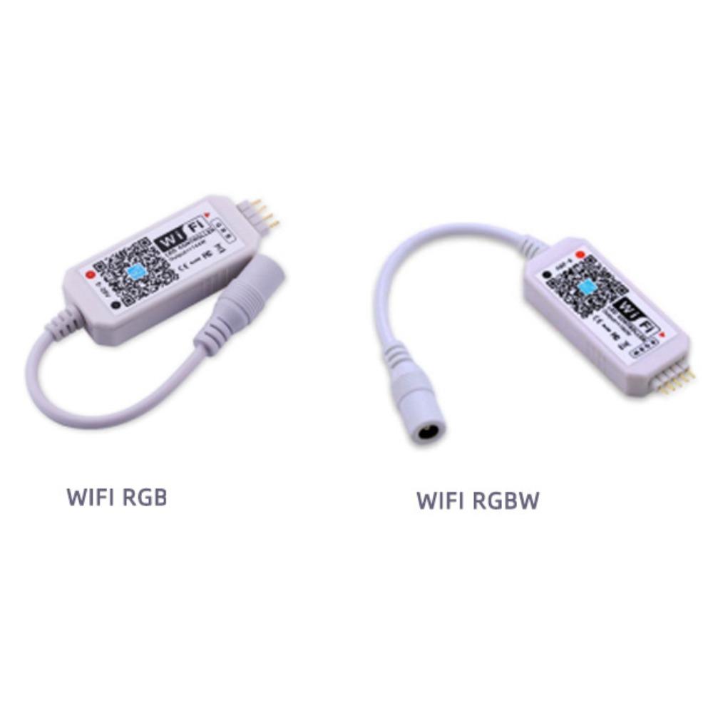Timing Function Smartphone Control WiFi LED Controller WiFi RGB Controller WiFi RGBW Controller