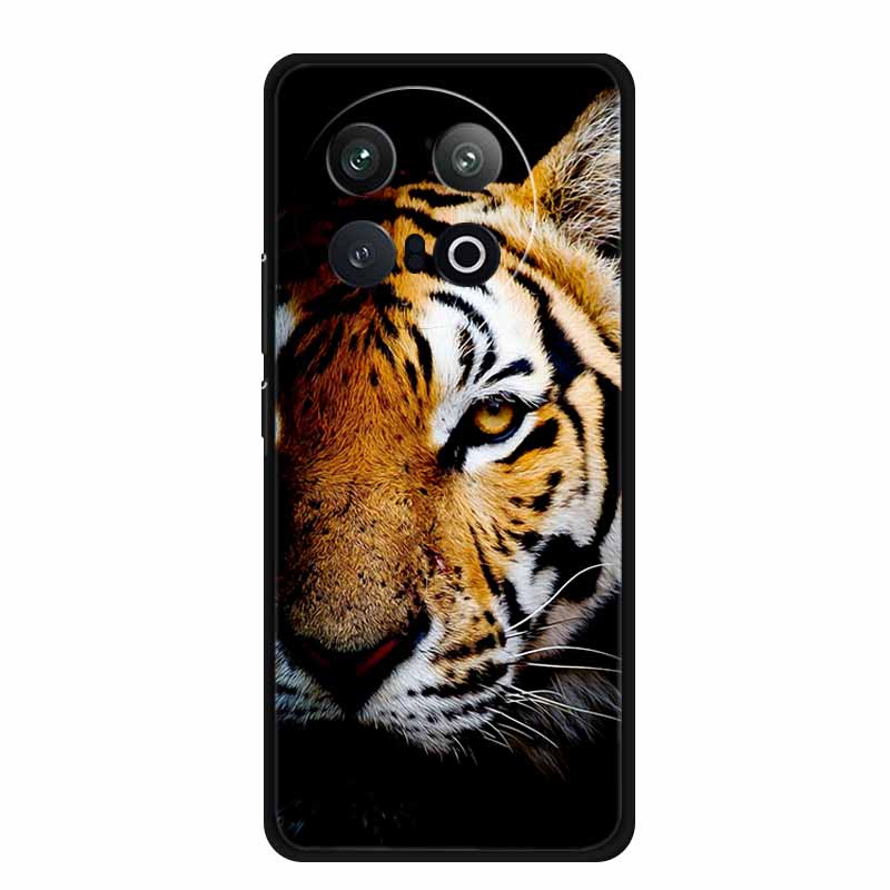 For Vivo iQOO 13 5G Back Cover Case iQOO13 Coque Black Silicone Soft Phone Case For Vivo iQOO 13 Case 6.82" Shockproof Funda Bag