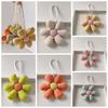 Stoffblumen-Taschenanhänger Taschenanhänger Anhänger Gefüllt Frisch Rucksack Dekoration Tasche Passende Accessoires Koreanischer Stil Blumiges Lanyard Geschenk