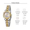 Light luxury fashion ladies quartz watch line scale alloy steel belt, suitable for daily wear, anniversary, Christmas gift