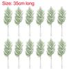 1-10PCS Christmas Artificial Pine Needles Branch Xmas Tree Wreath Green Fake Plant For Home Decor Wedding Bouquet DIY Gifts Box