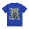 Born To Shit Forced To Wipe Funny Hard Skeleton Meme T Shirts Unisex Women Clothing Fashion Short Sleeve Cotton Oversized Tshirts