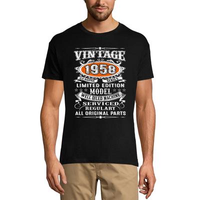 Herren T-Shirt Jahrgang 1958 Limited Edition Well Oiled Machine - 62. Geburtstag T-Shirt
