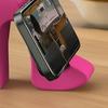 Shoe Phone Holder 3D Printed High Heel Shoe Shaped Cell Phone Display Stand for Home Office Desk Table