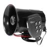 Motorcycle Car Auto Loud Air Horn 6-Tones Siren Sound Speaker Megaphone Alarm Van Truck Boat 12v Six-tone Modification Parts
