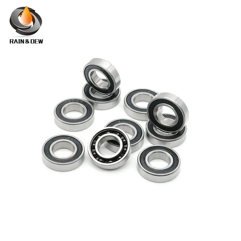 1P Stainless 6902 RS 15*28*7, 608RS CB 8x22x7 ABEC-7 For DTSwiss 350 Bicycle Hub Front Rear Hubs Wheel Ceramic Ball Bearings