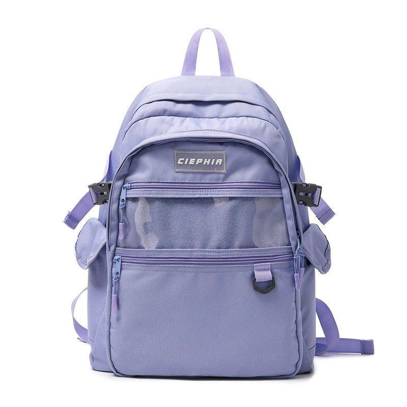 2025 Korean Style Large Capacity Backpack for College, High School & Middle School Girls