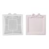 Bowknot Storage Tray Clay Silicone Mold Jewelry Display Epoxy Resin Molds Round Candle Cup Coaster Gypsum Plaster Molds