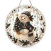 1 Set Hanging Ornament Diamond Painting Door Hanger Christmas Diamond Painting  Door Decoration