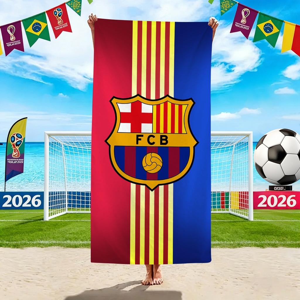 World Cup Beach Towels, Us-Canada-Mexico Football Team Microfiber Quick-Drying Absorbent Bath Towels, Sports Towels