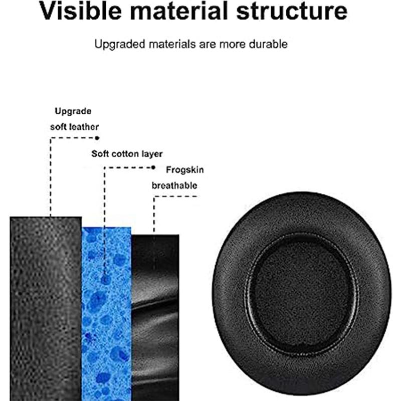 Kraken v2 substituição earpads earmuffs peças de reparo para razer kraken 7.1 v2/7.1 chroma v2/kraken pro v2 earpads substituição