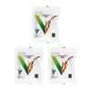 Hario Genuine Product VCF-01-100W Paper Filter Compatible Size 01 1-2 Cups 300 Sheets (Set 3 Packs 100 Sheets) V60 Coffee Dripper White