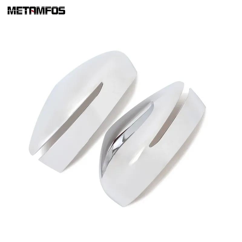 For Nissan Kicks 2017- 2024 Chrome Rearview Side View Mirror Cover Trim Protector Exterior Accessories Car Styling