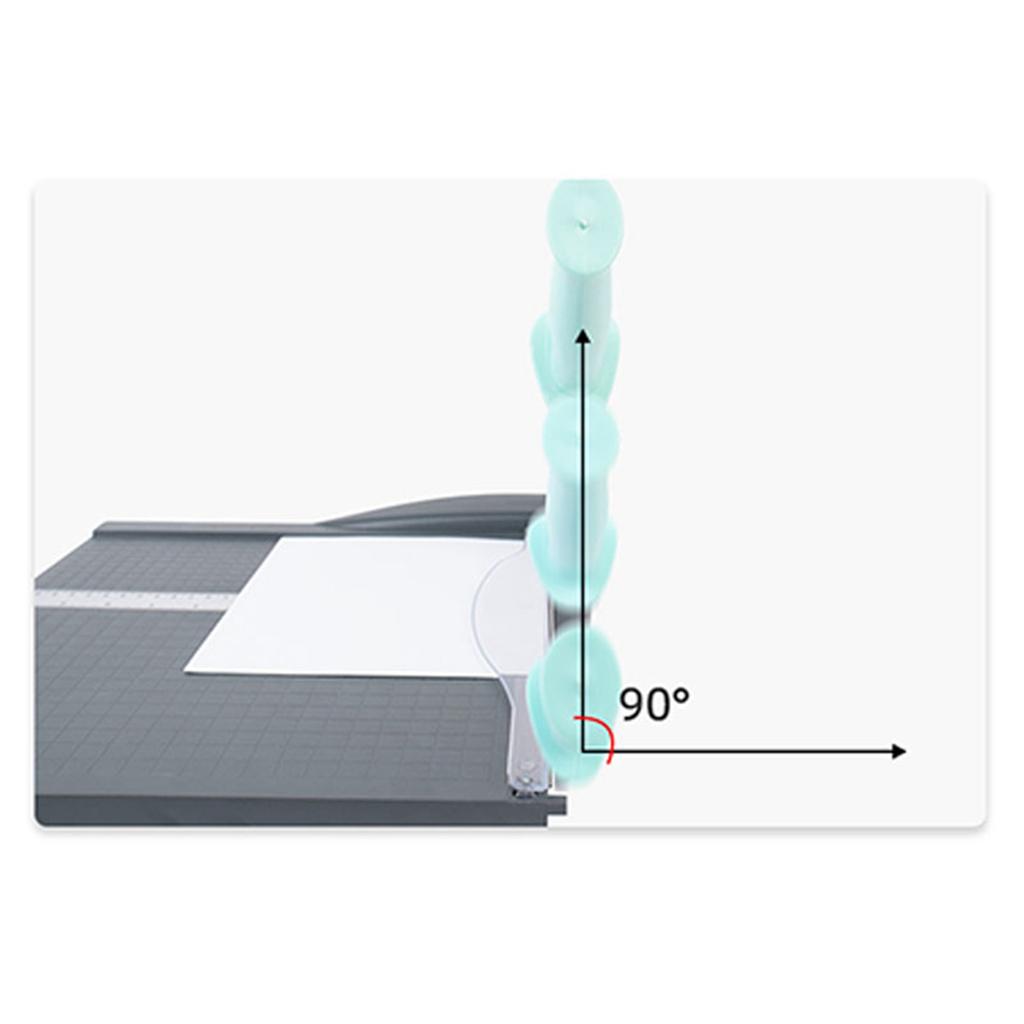 A4 Paper Cutter 12x12 Inch Precise Scale Manganese Steel Blade Multi Functional Use Manual Paper