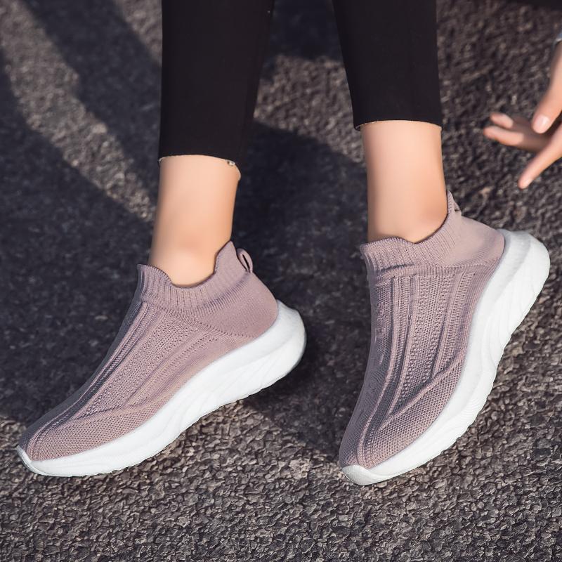 Fashion 2025 New Light Couple Plus Size Sport Casual Walking Mesh Daily Sock Shoes Breathable Free Shipping Men Women Running Sneakers