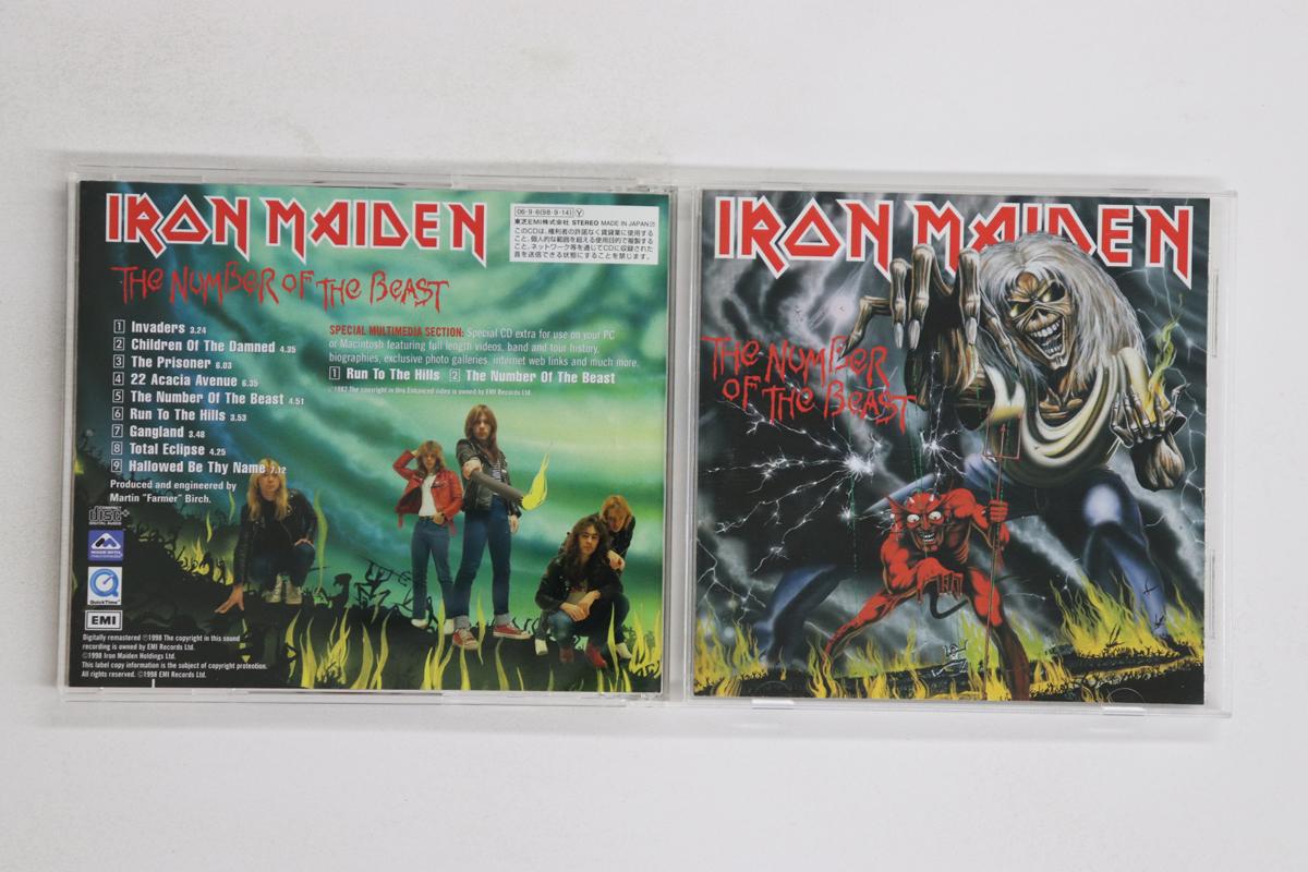 

CD IRON MAIDEN - Number Of The Beast TOCP53758 EMI 2010 Япония Метал Б/У