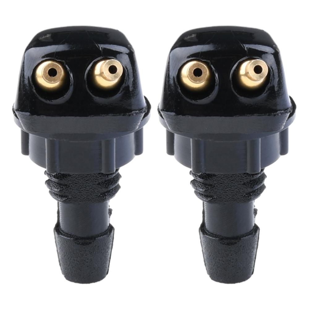 

TIMOTRAS 2PCS Насадка стеклоочистителя DIY Модификация для лобового стекла автомобиля Регулируемая насадка Распылитель воды Универсальная