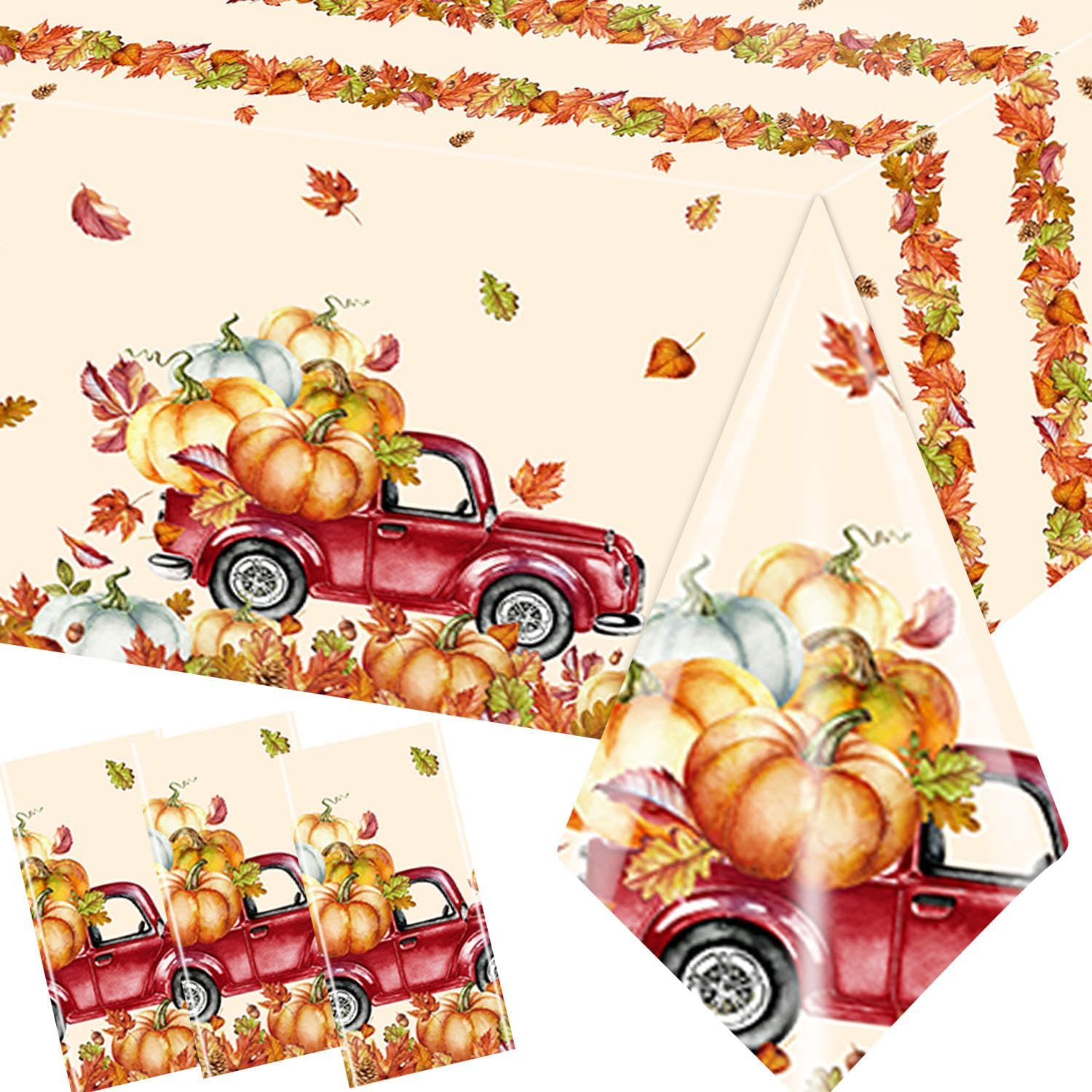 CMUSKO International Flag Table Cover, 3 Pieces World Flags Party Tablecloth, Rectangle Plastic Checkered Flag Table Coth for Soccer Sports Friend тыква